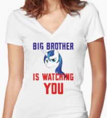 Big Brother Women's Fitted V-Neck T-Shirt