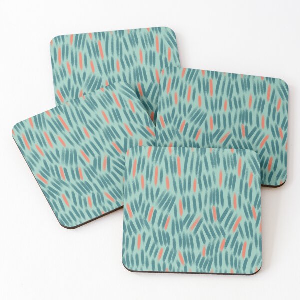 Item preview, Dry brush strokes on a blue background. designed and sold by NLobes.