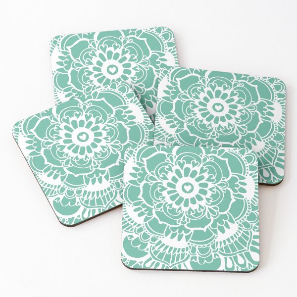 Item preview, Teal Lacework Doodle designed and sold by Tangerine-Tane.