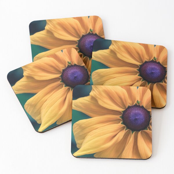 Aperçu de l'œuvre Rudbeckia jaune créée et vendue par John Ray.