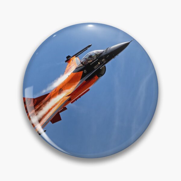 Item preview, RNethAF F-16AM Fighting Falcon J-015 "Orange Lion" designed and sold by Andy Harker.