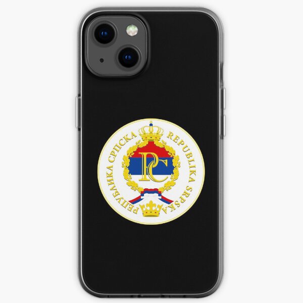 Wappen der Republika Srpska, Bosnien und Herzegowina iPhone Flexible Hülle
