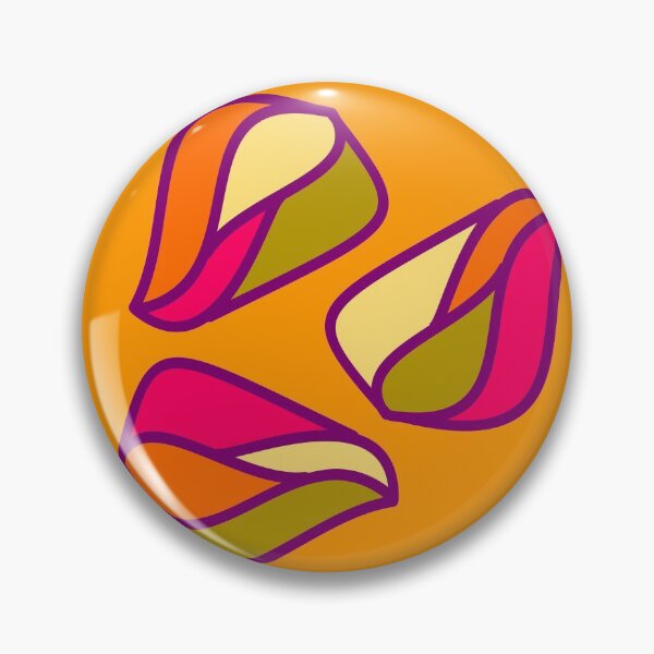 Item preview, 70s abstract flowy pattern designed and sold by junepillows.