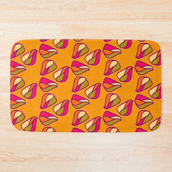 Item preview, 70s abstract flowy pattern designed and sold by junepillows.