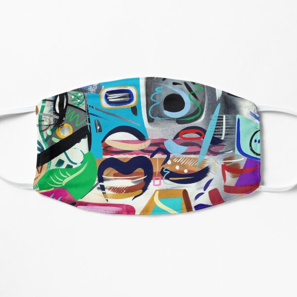 Abstract Interior Art Print Mask