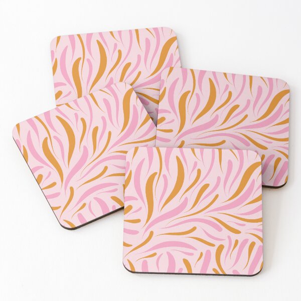 Item preview, Organic shapes pink designed and sold by Aralma.