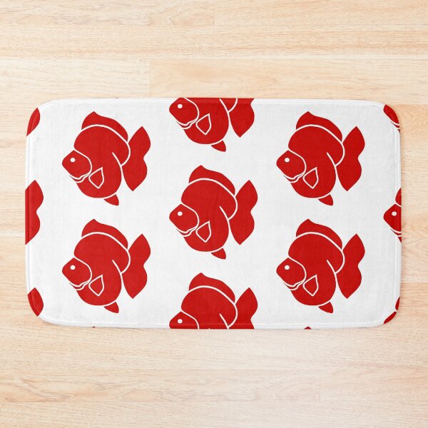 Item preview, Ryukin Full Red Goldfish Logo designed and sold by Nosnah.
