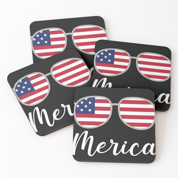 Item preview, Merica Sunglasses USA Flag  designed and sold by zedesignn.
