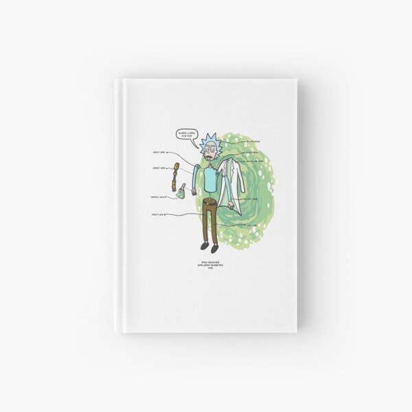 RICK SANCHEZ Hardcover Journal