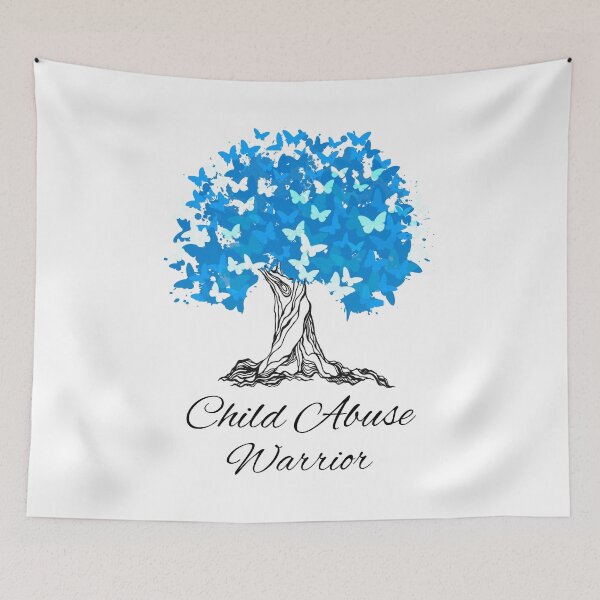 Item preview, Child Abuse Warrior Butterfly Support  designed and sold by NadzeyaD.