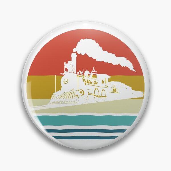 Item preview, Train Driver Gift-  Vintage Retro Railroad Engineer Birthday Gift designed and sold by HappyTees Lab.
