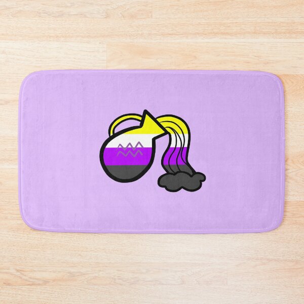Item preview, Aquarius Non-Binary Pride designed and sold by TomeOfCartoons.