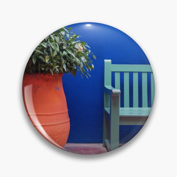 Item preview, Flower-pot and bench, Majorelle Garden, Marrakech designed and sold by Petr Svarc.