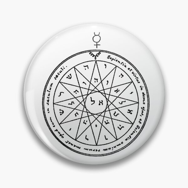Item preview, Mercury Medal - Sepher Maphteah Shelomo - "Book of the Key of Solomon" designed and sold by Ermes Trismegas.