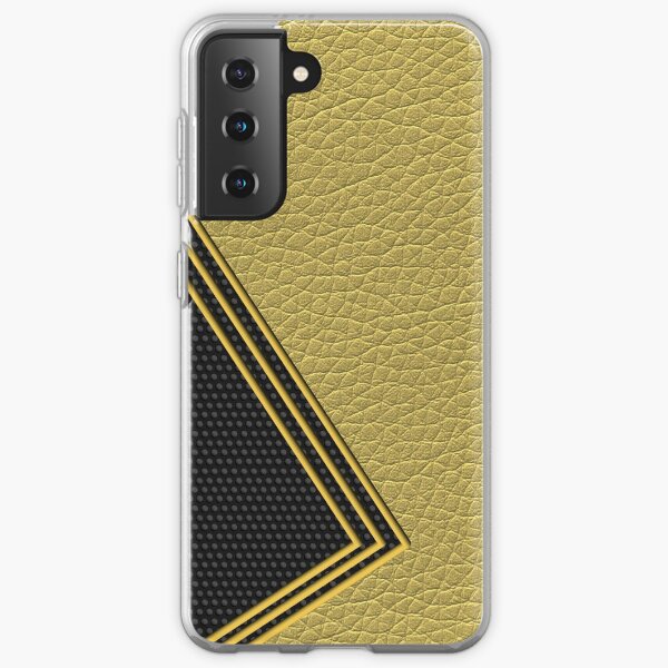 Decorate Lines and Shape (Leather) Samsung Galaxy Soft Case