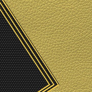 Artwork thumbnail, Decorate Lines and Shape (Leather) by VkCases
