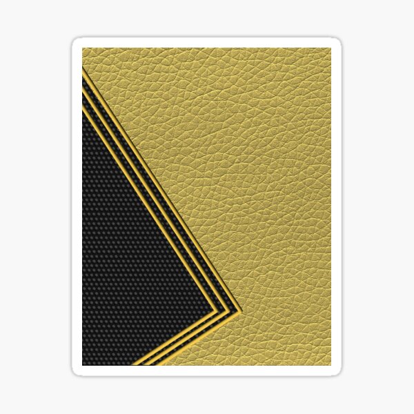 Decorate Lines and Shape (Leather) Sticker