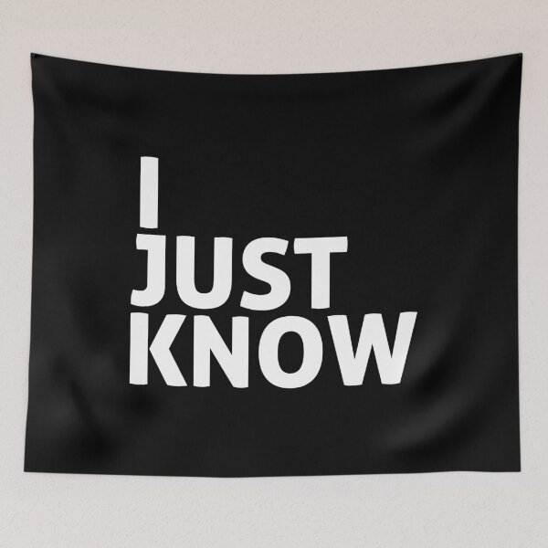 Item preview, I just know designed and sold by phassystore.
