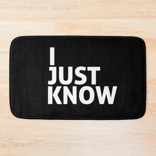 Item preview, I just know designed and sold by phassystore.