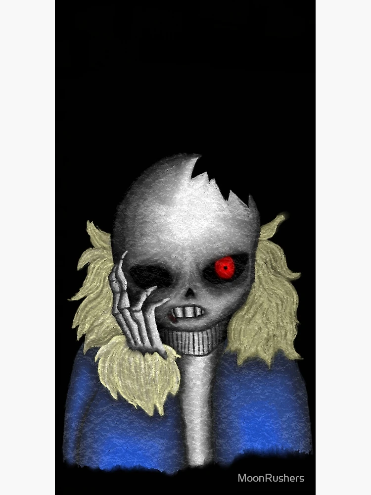 Horror Sans Bitty Poster for Sale by MoonRushers