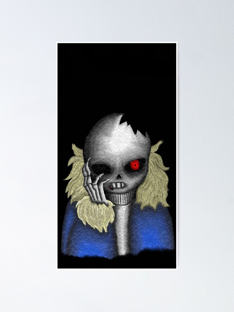 Horrortale Sans Poster for Sale by MoonRushers