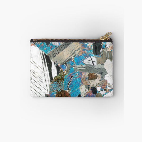 Item preview, Gabbro from Huntly, Scotland rock thin section microscope photo - Scottish geology gift designed and sold by SciArtImages.