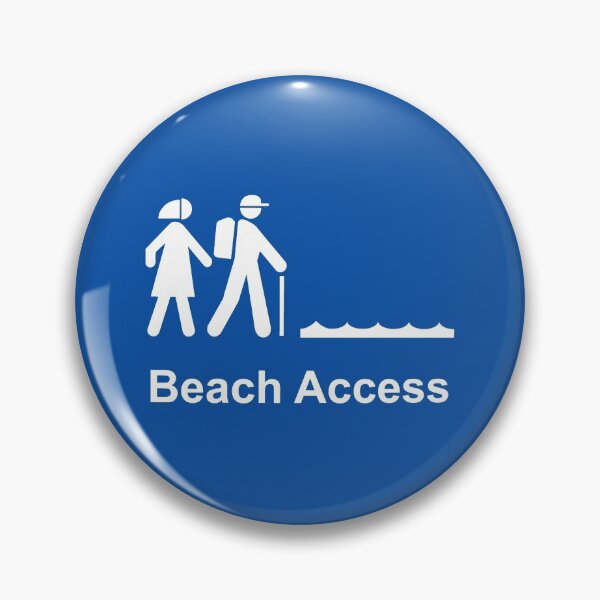 Item preview, Beach Access Graphic Art Design designed and sold by GetItGiftIt.