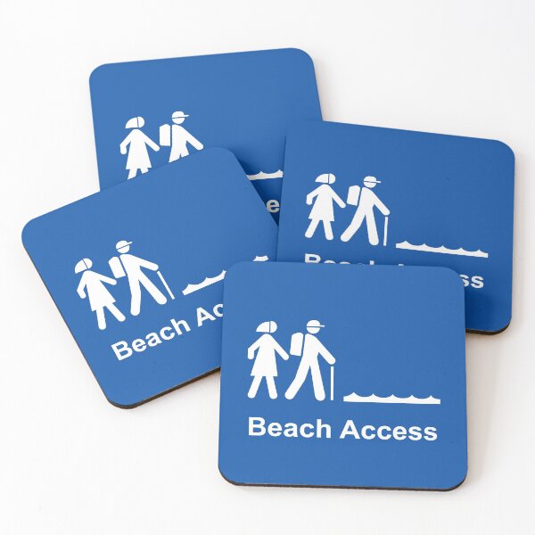 Item preview, Beach Access Graphic Art Design designed and sold by GetItGiftIt.