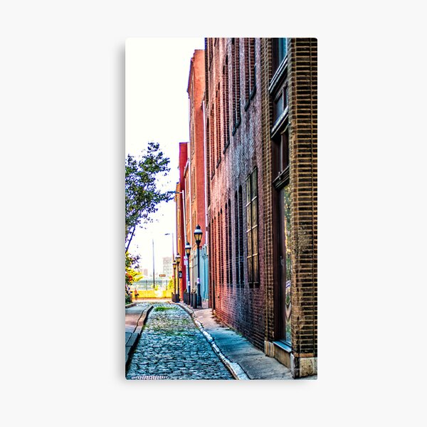 Old City Perspective Canvas Print