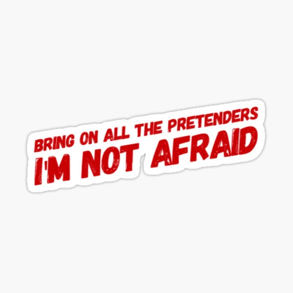 Item preview, I'm not afraid designed and sold by izabella-design.
