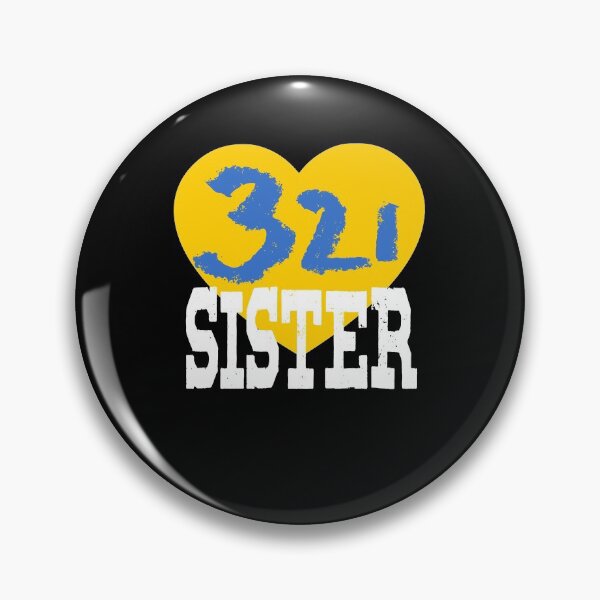 Item preview, Down Syndrome Sister 321 Trisomy 21 World Down Syndrome designed and sold by Racha-K.