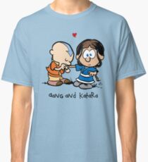 Aang & Katara (Avatar / Calvin & Hobbes) Classic T-Shirt