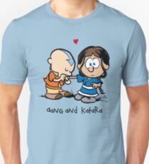 Aang & Katara (Avatar / Calvin & Hobbes) Unisex T-Shirt