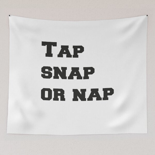 Item preview, TAP SNAP OR NAP: Funny Shirts For Boys&Girls designed and sold by SalaheddineB.
