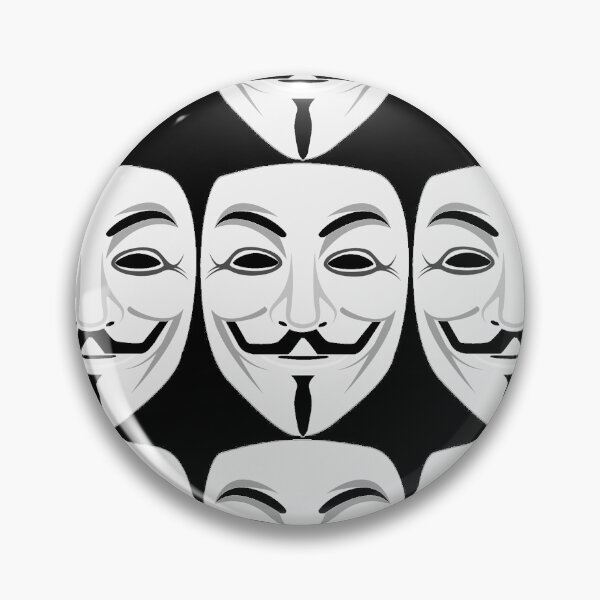 Item preview, V for Vendetta Anonymous Face Mask designed and sold by GetItGiftIt.