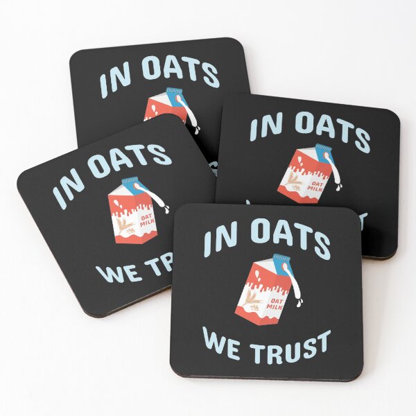 Item preview, In Oats We Trust Plant-Based Vegan Oat Milk graphic designed and sold by jakehughes2015.