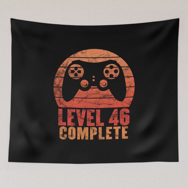 Item preview, Level 46 Complete Vintage Shirt 46th Wedding Anniversary Tee designed and sold by Orange Pieces.