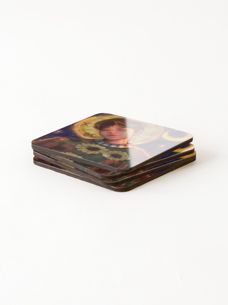 Thumbnail 4 of 5, Coasters (Set of 4), Baek designed and sold by Sara-Ree.