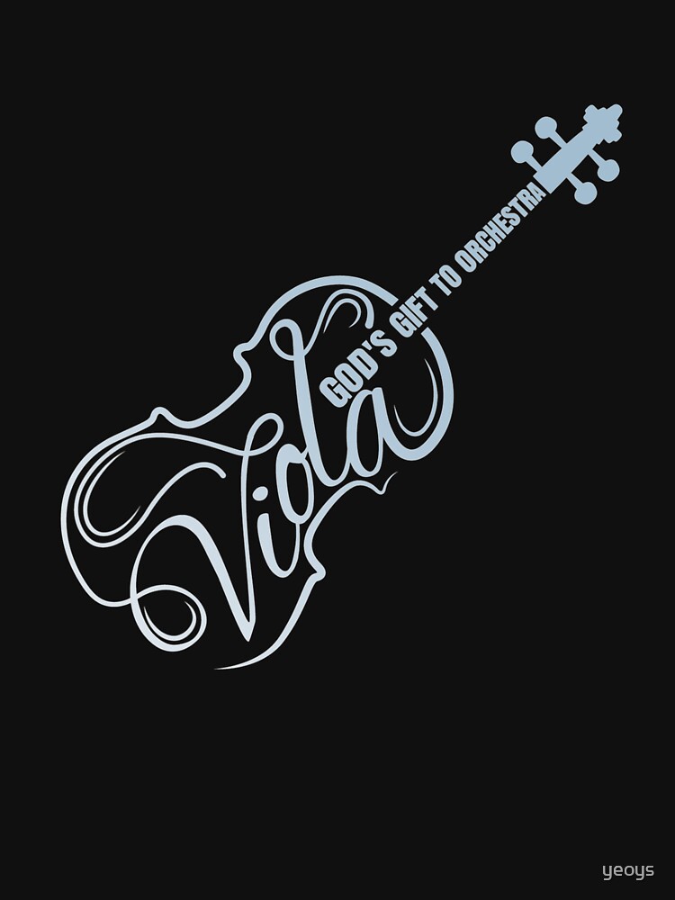 Viola God's Gift to Orchestra - Viola Instrument by yeoys