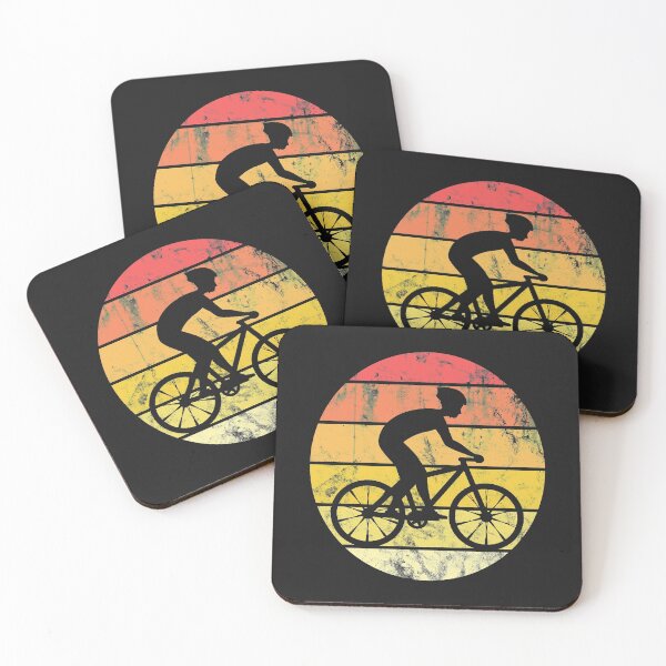 Item preview, Bicycle, Road Bike Vintage Retro Style Colorful designed and sold by Kuma518.