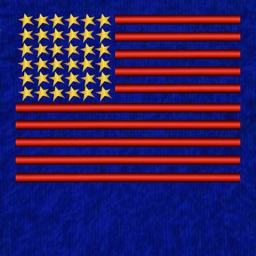 Artwork thumbnail, Stars And Stripes (USA 1) by VkCases