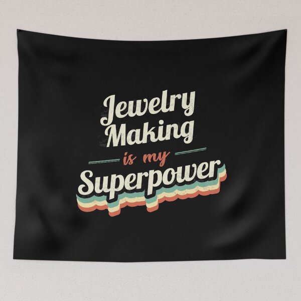 Item preview, Jewelry Making is my Superpower  designed and sold by Custom365.