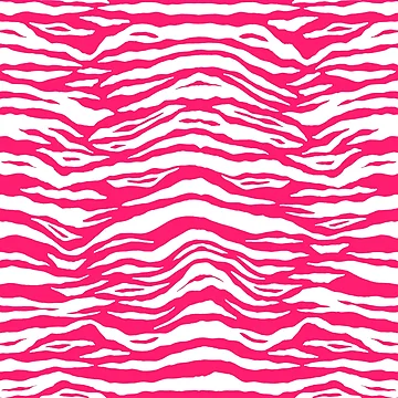 Artwork thumbnail, Pink Zebra Print Pattern by MyTribePatterns