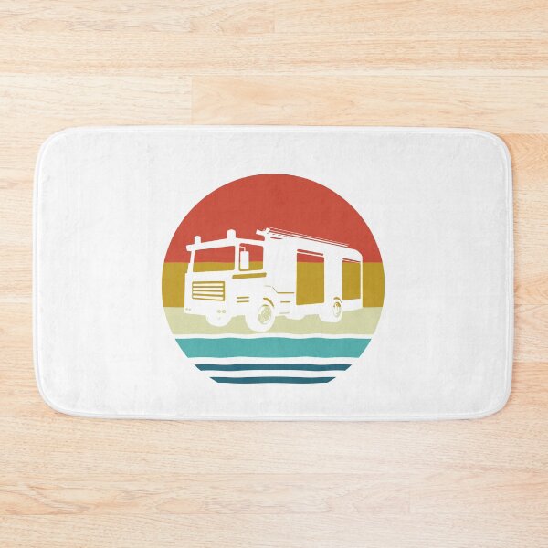 Item preview, Firefighter Gift - Vintage Retro Firefighter Car - Firefighting Gift designed and sold by HappyTees Lab.