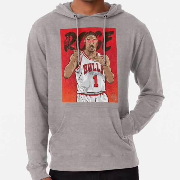 derrick rose red hoodie