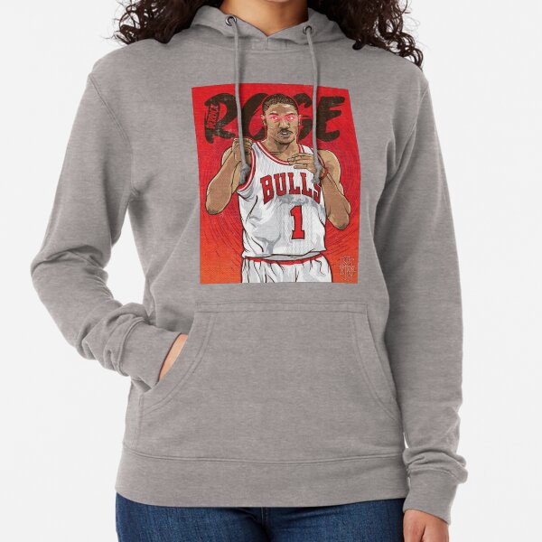 d rose hoodie red