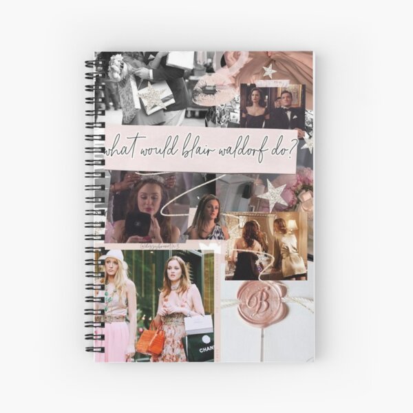 blair waldorf gossip girl - phone case Spiral Notebook