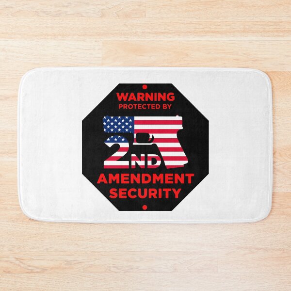 Item preview, 2nd Amendment security warning United States designed and sold by Attenea.