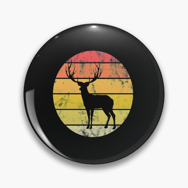 Item preview, Deer, antlers, deer in vintage retro style gift designed and sold by Kuma518.