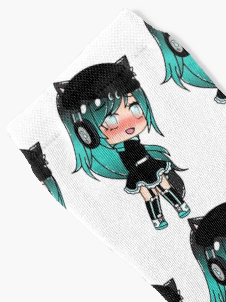 Kawaii Gacha Girl Gacha Life Series Socks For Sale By Sadek Redbubble